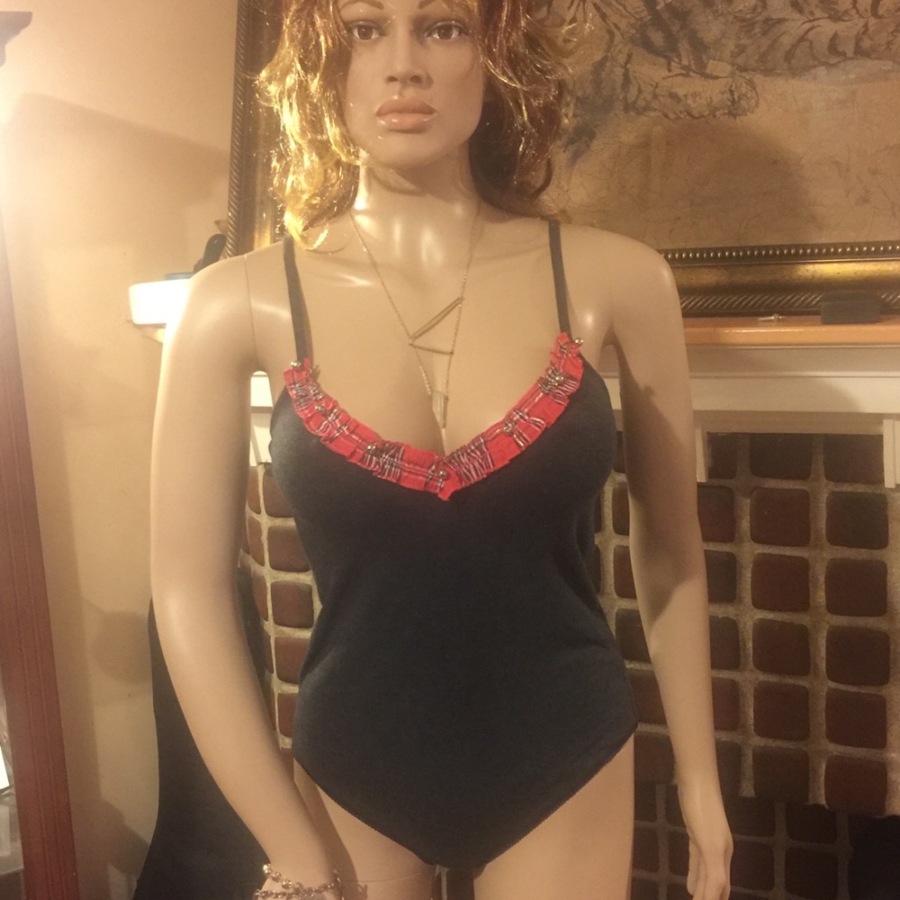 Victoria's Secret jingle bell bodysuit size S